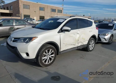 2013 Toyota Rav4 Limited from USA, damaged, VIN 2T3YFREV5DW059265